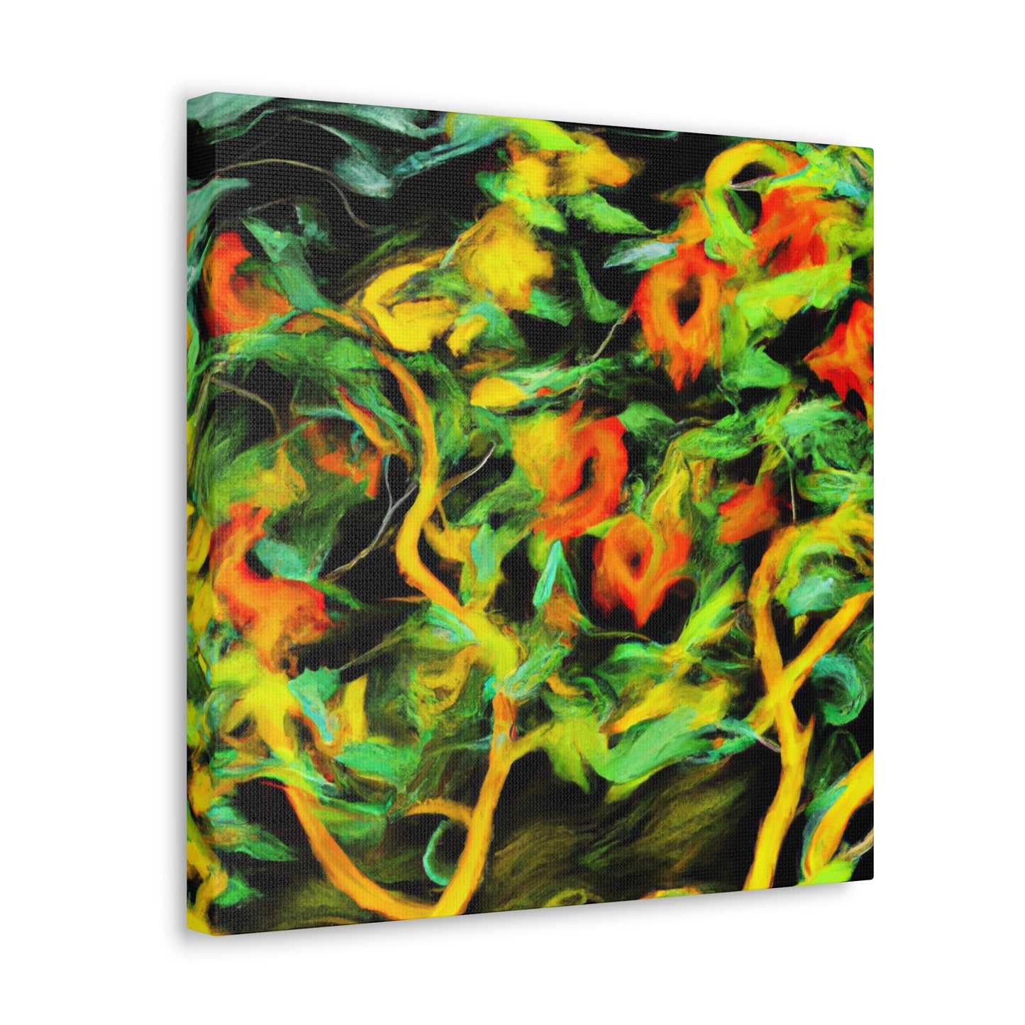 "Sunflower in Abstraction" - Canvas