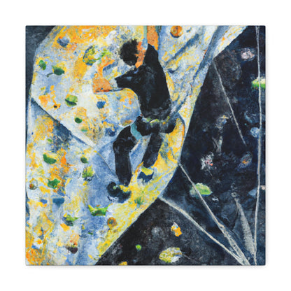 Rock Climber's Ascent - Canvas