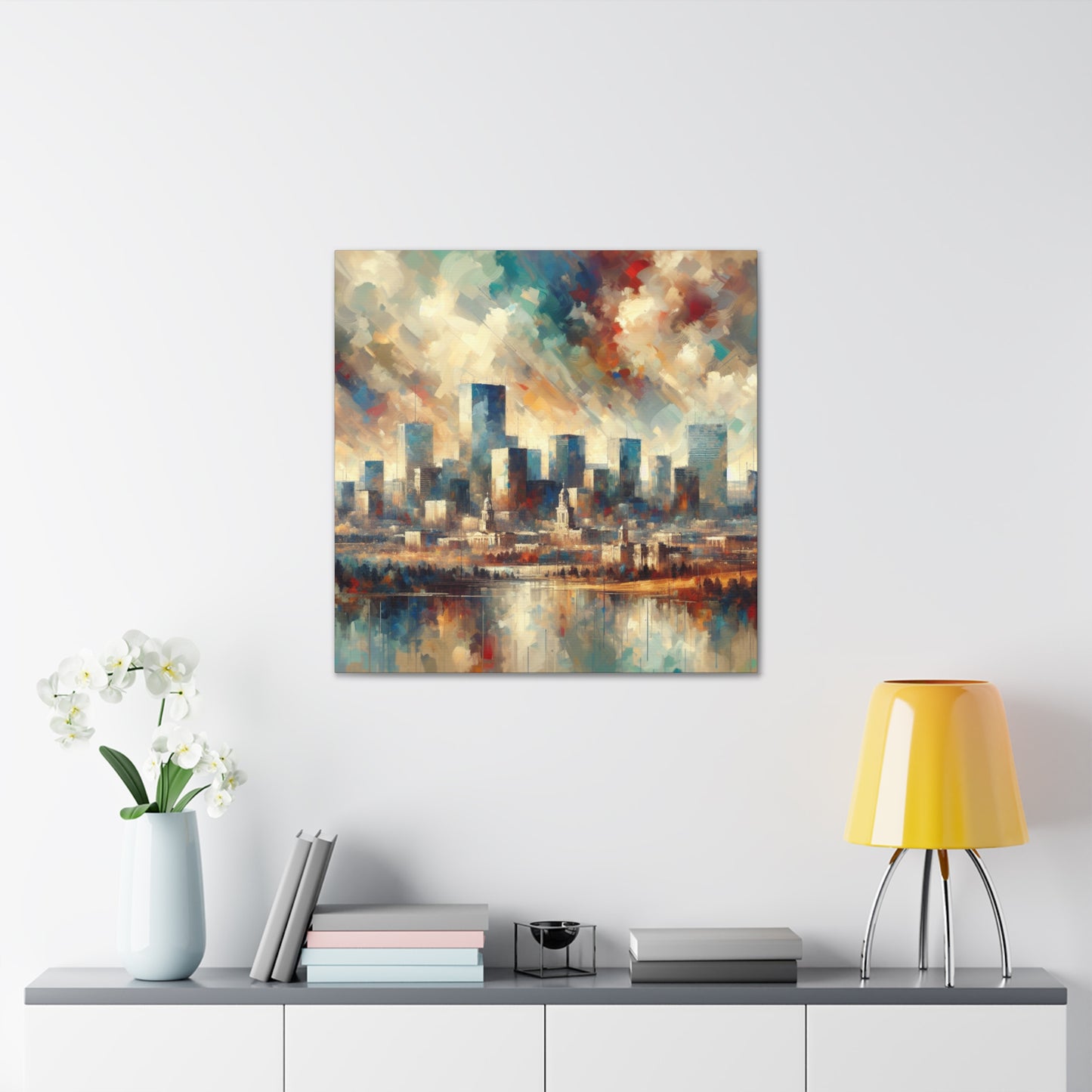 "Whirlwind of Denver" - Canvas