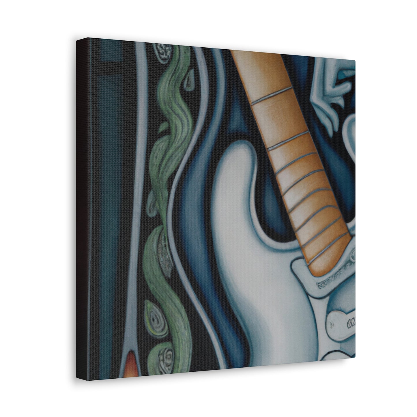 "Fender in Art Nouveau" - Canvas