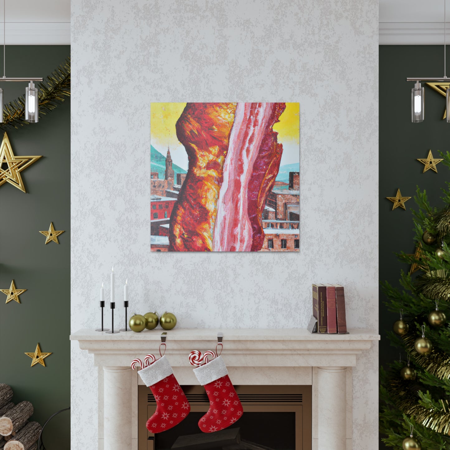 Bacon Street Masterpiece - Canvas