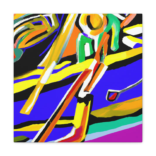 Skating in Abstraction - Canvas