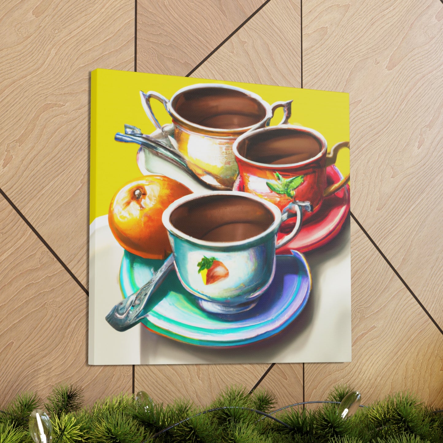 Tea Hour Reflection - Canvas