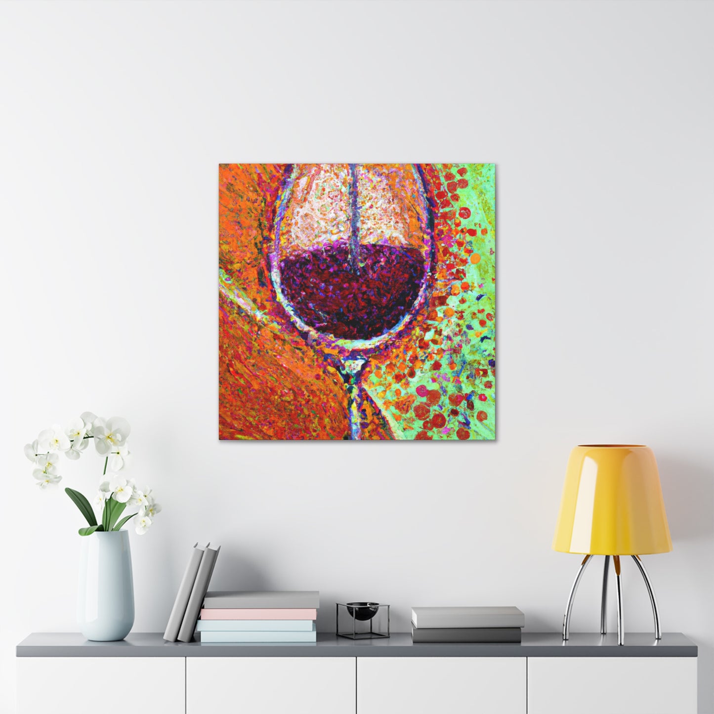 "A Toast in Color" - Canvas