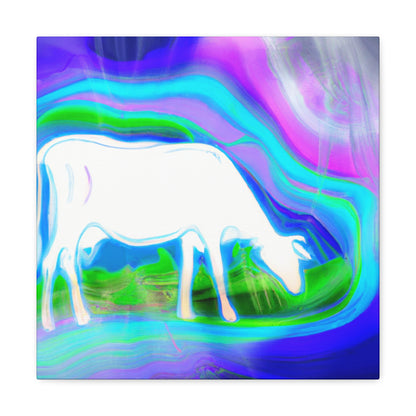 "Majestic Milk Cow Velvet" - Canvas