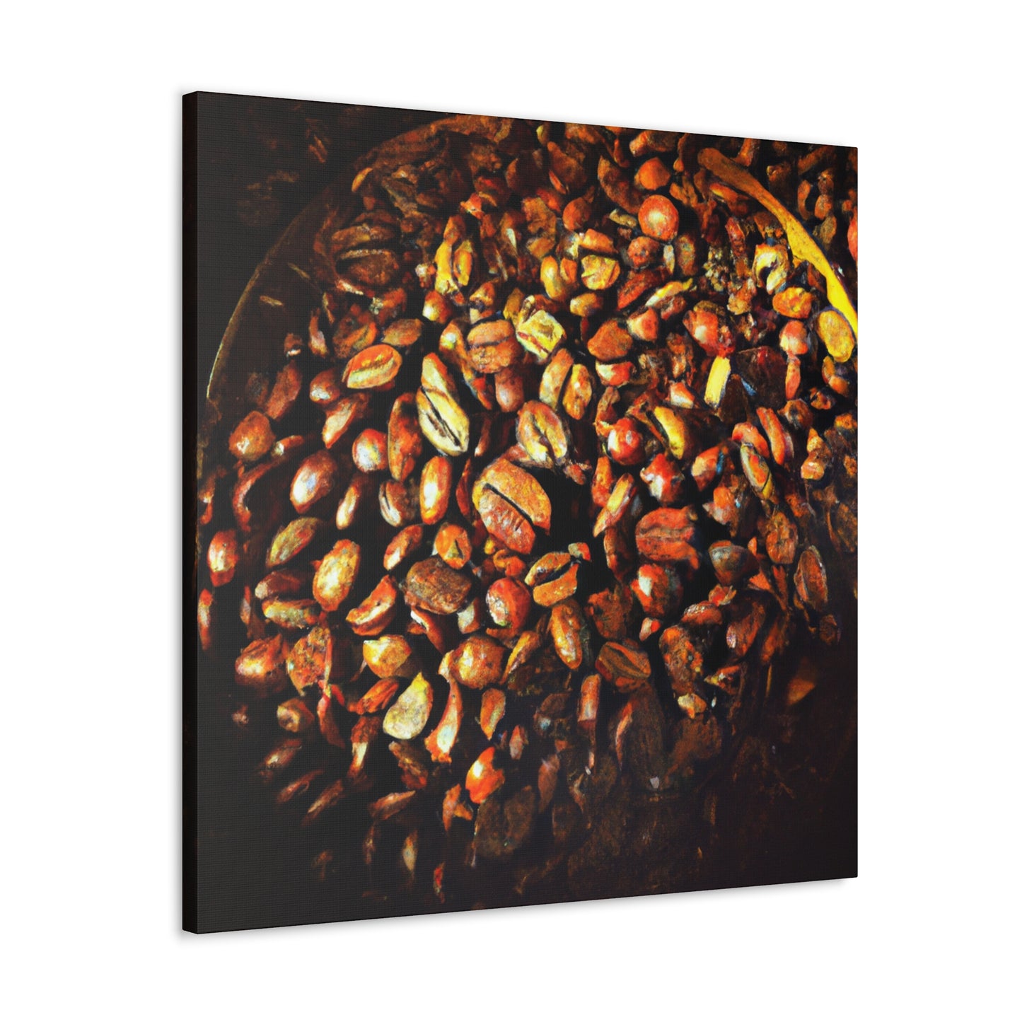 Coffee Beans Harvested - Canvas