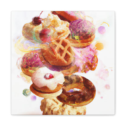 Sweet Pastry Palette - Canvas