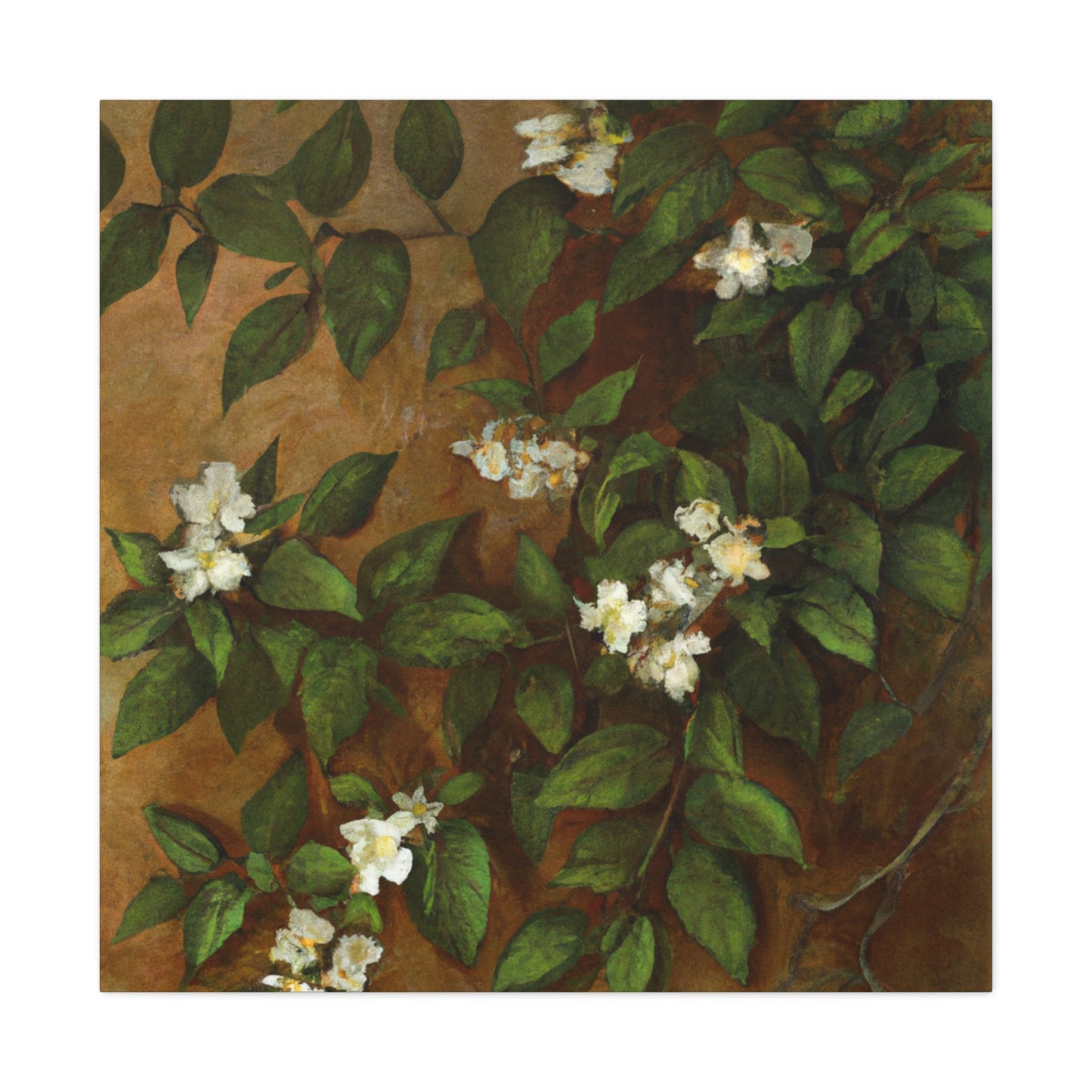 "Gardenia of the Renaissance" - Canvas