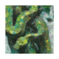 "Green Tree Python Vista" - Canvas