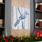 "Blue Jay In Flight" - Canvas