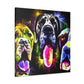 "Majestic Great Dane Portrait" - Canvas