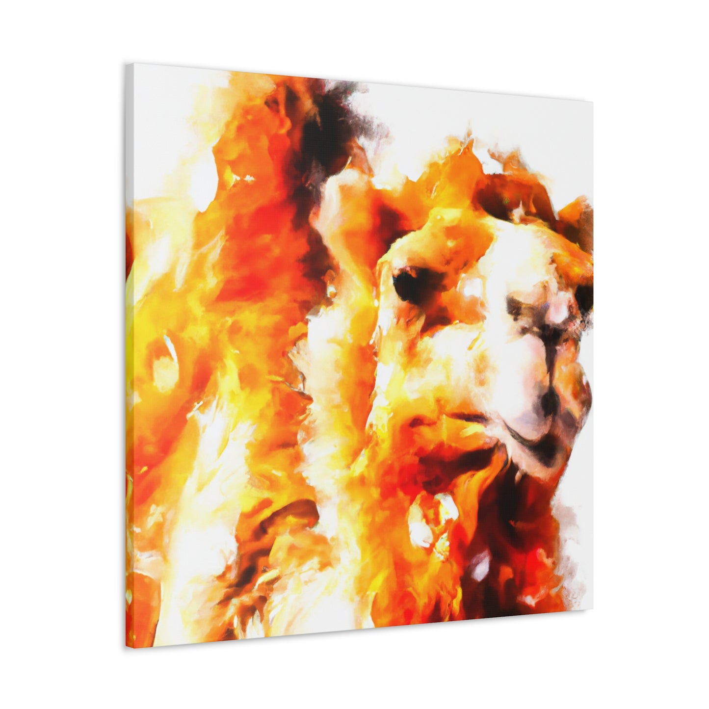 "Majestical Bactrian Camel" - Canvas