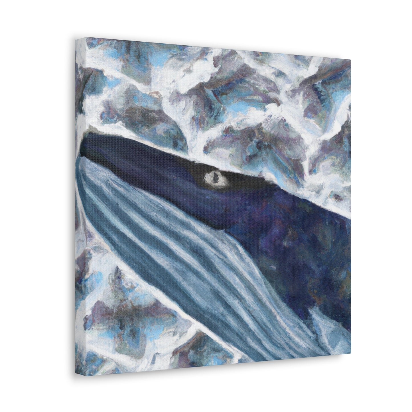 "Bowhead Whale in Surrealism" - Canvas