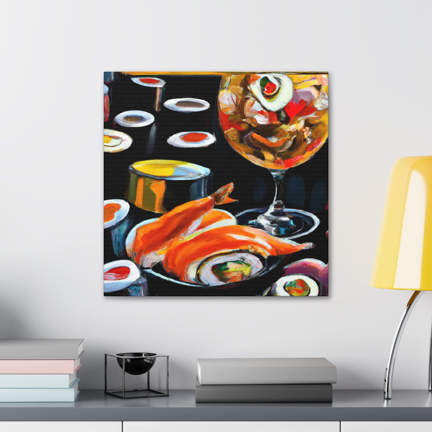 Sushi Through Tradition - Canvas