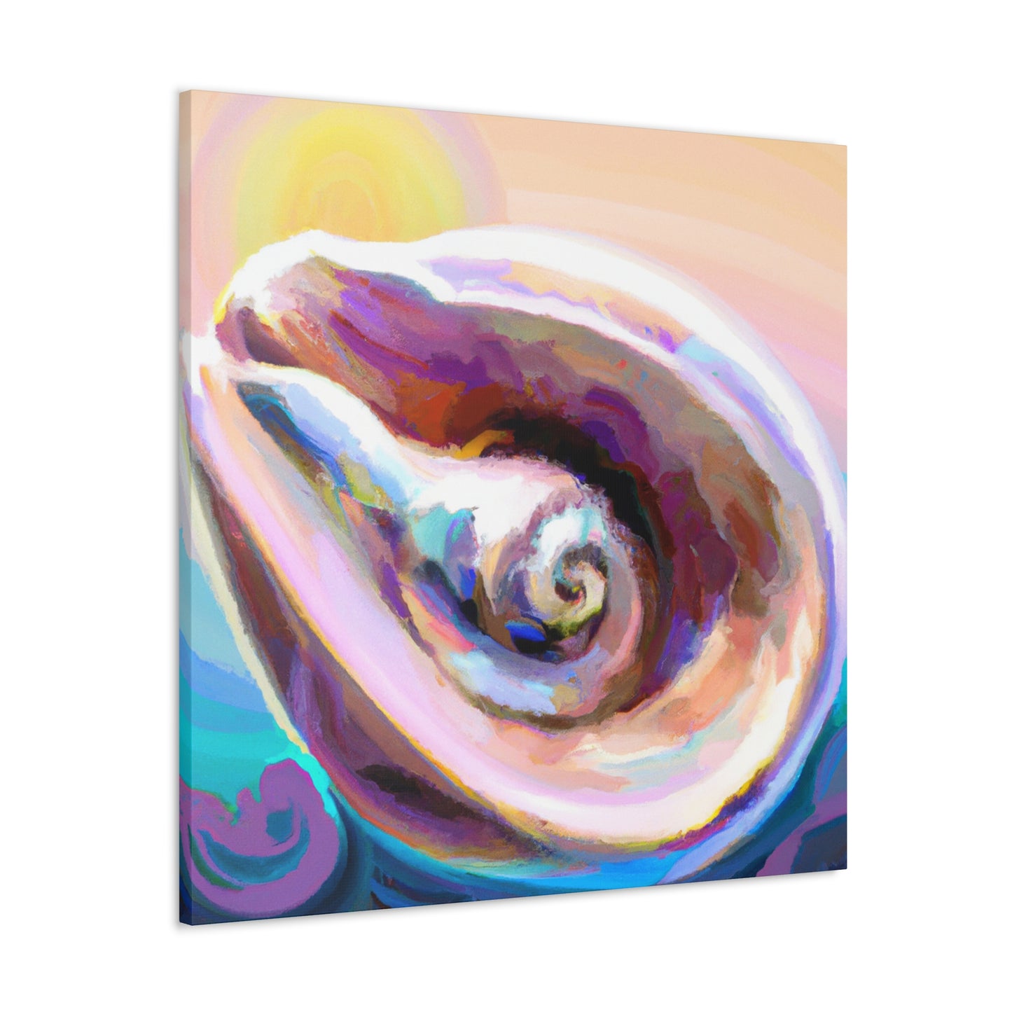 "Clam's Ocean Meditation" - Canvas