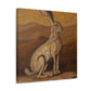 "Jackrabbit on the Prowl" - Canvas