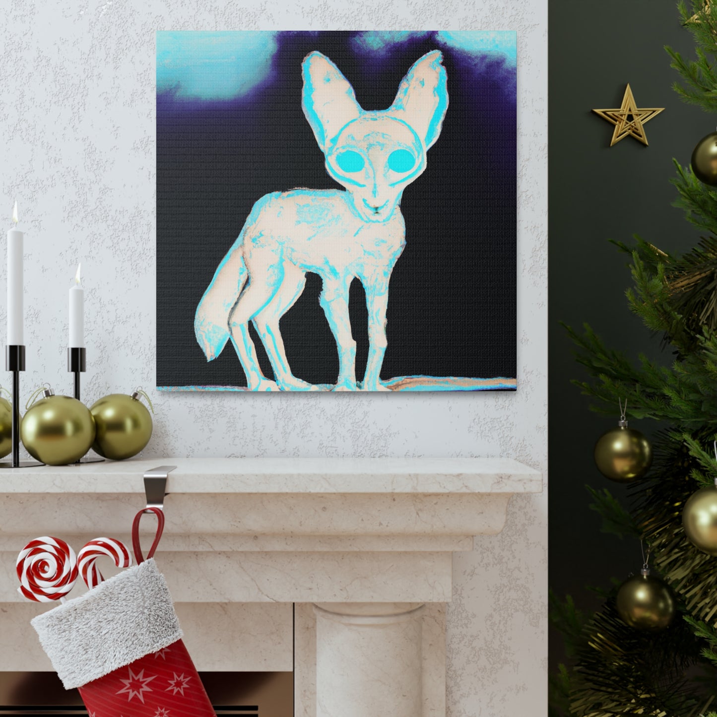 Fennec Fox X Expression - Canvas