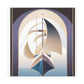 "Sailing in Moonlight Yacht" - Canvas