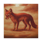 "Dhole in Repose" - Canvas