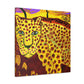 Leopard Lazing Luxuriously - Canvas