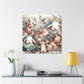 Whispering Slumbering Fauna - Canvas