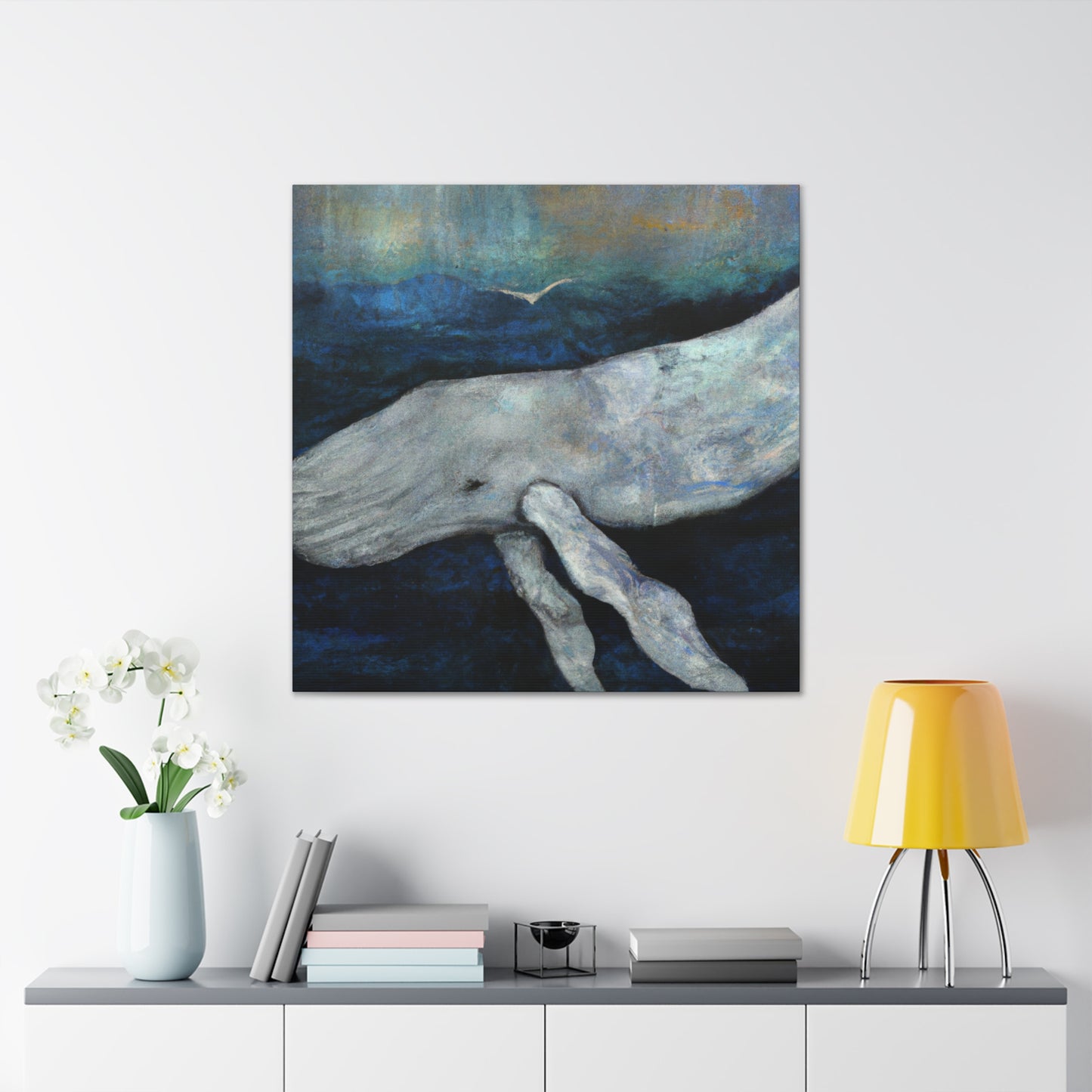 Whale of an Artwork - Canvas