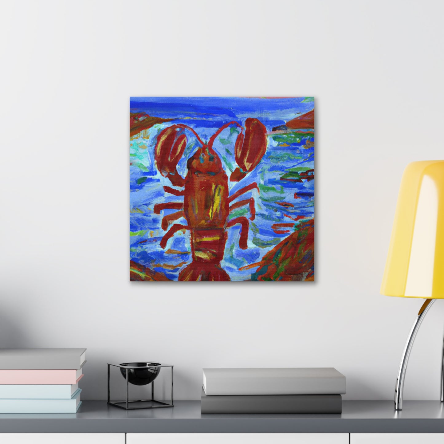 Lobster in Impressionism - Canvas