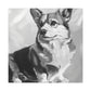 "Corgi Love Eternalized" - Canvas