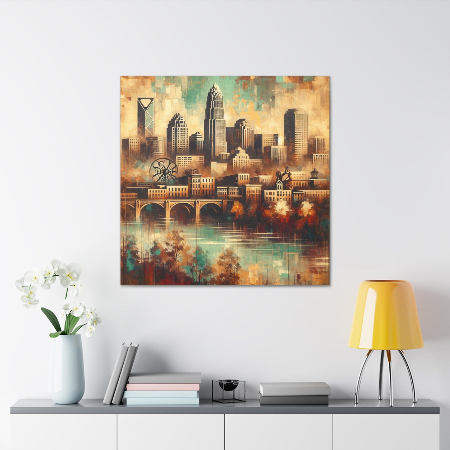 "Aetheric Charlotte Twilight" - Canvas