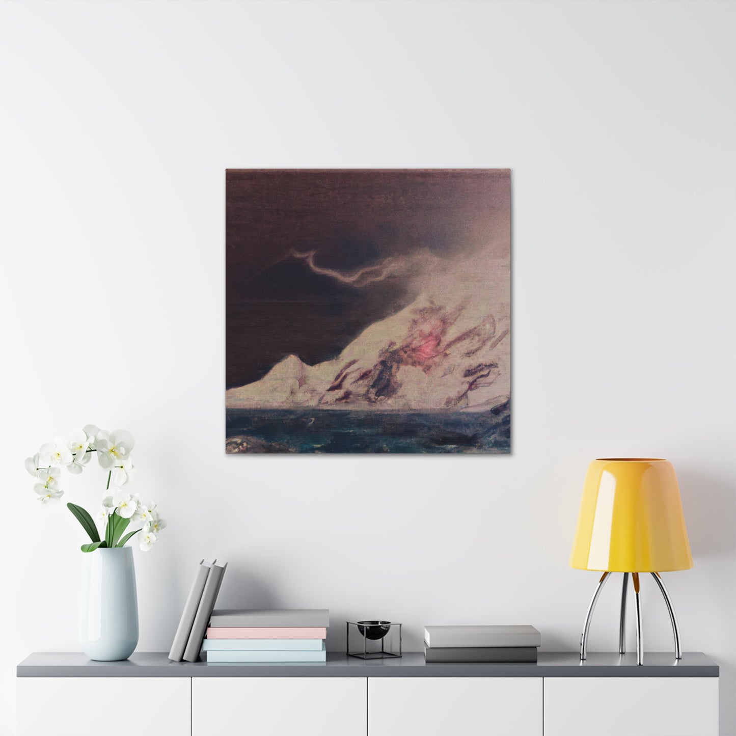 "Snowy Mountain Majesty" - Canvas