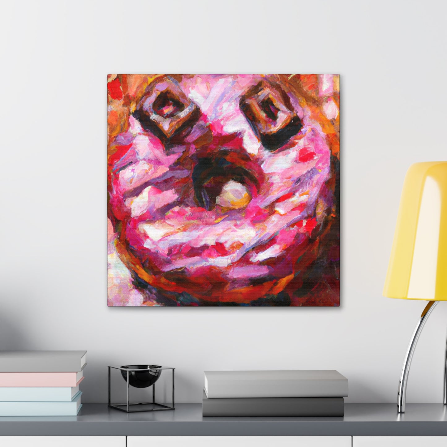 "Doughnut, Impressionist Style" - Canvas