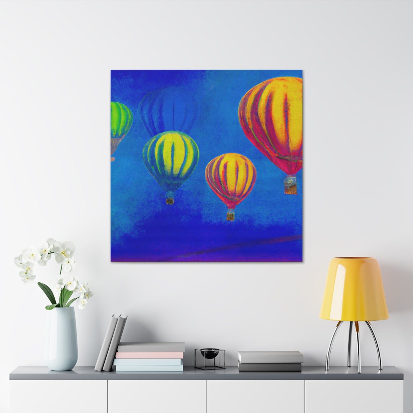 "Hot Air Escapade" - Canvas