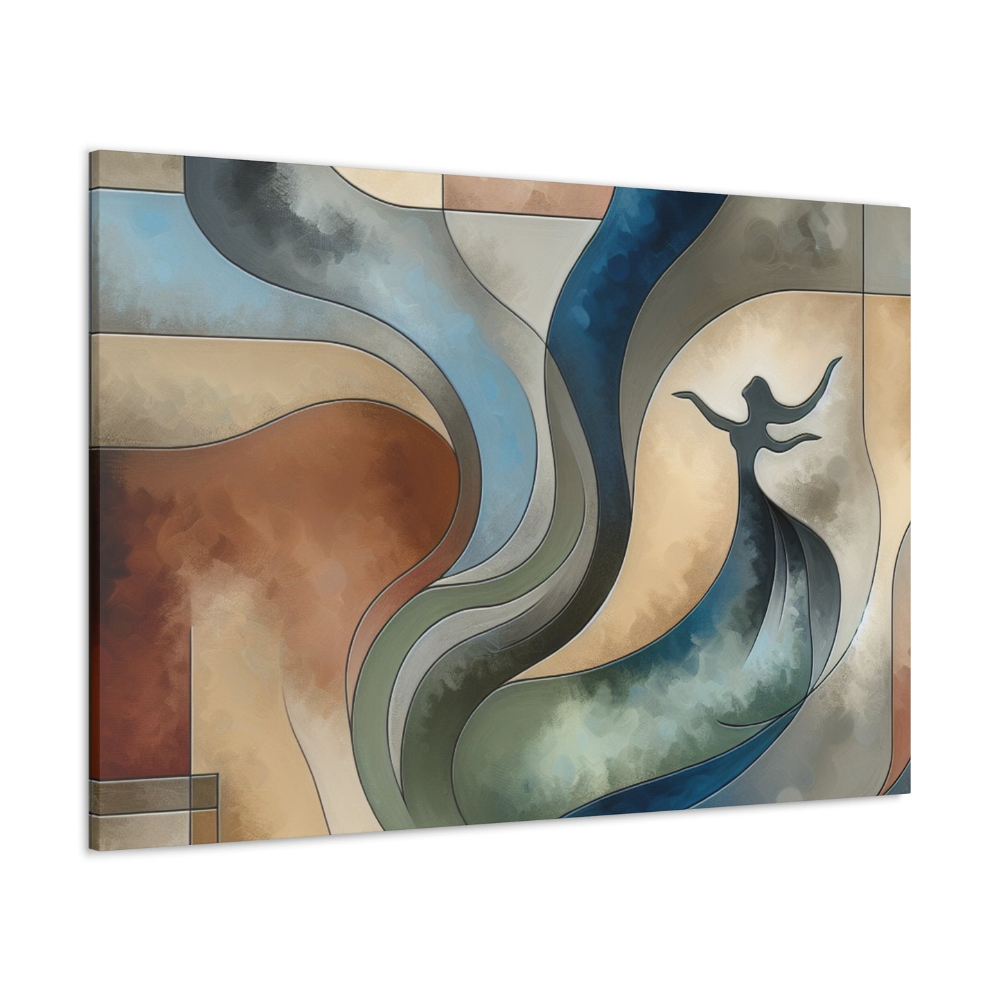 Graceful Flourish of Movement - Canvas