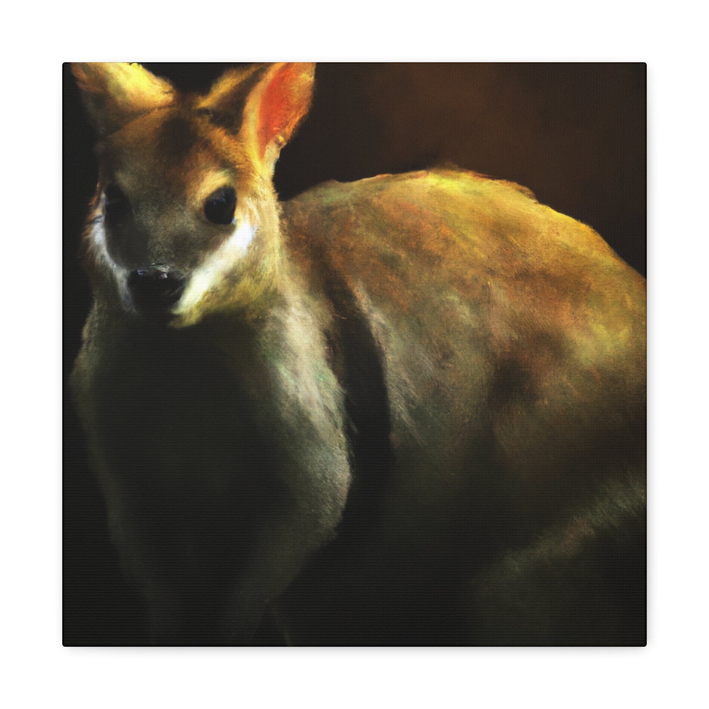 Wallaby Wonderland Scene - Canvas