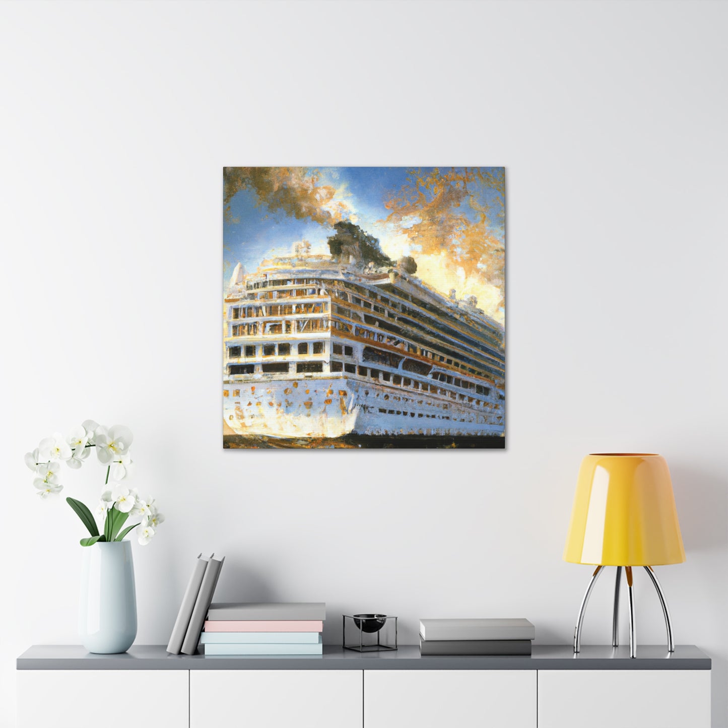 Cruise Sails Grandly - Canvas