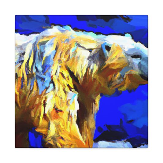 Polar Bear in Hues - Canvas