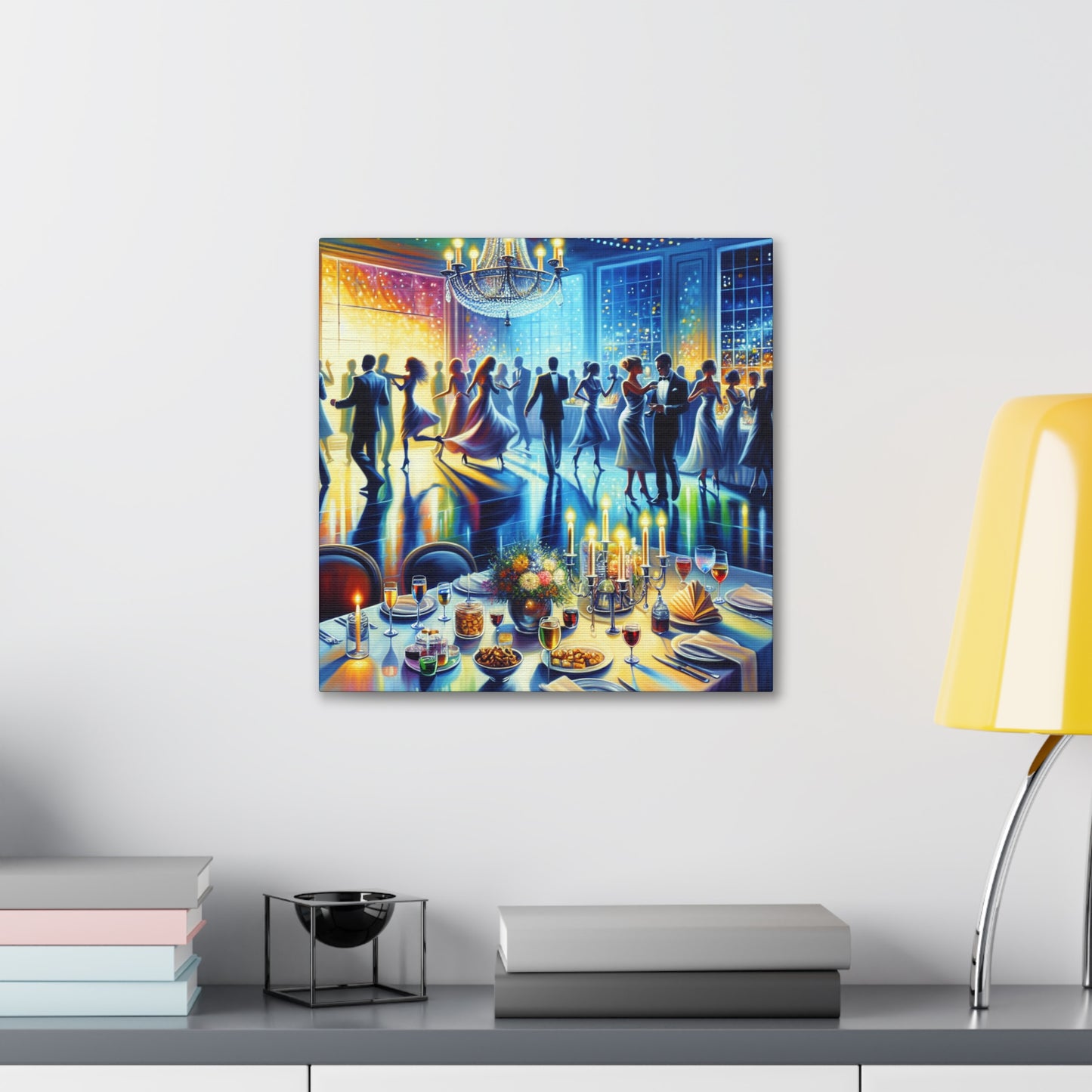 "Vibrant Revelry Unleashed" - Canvas