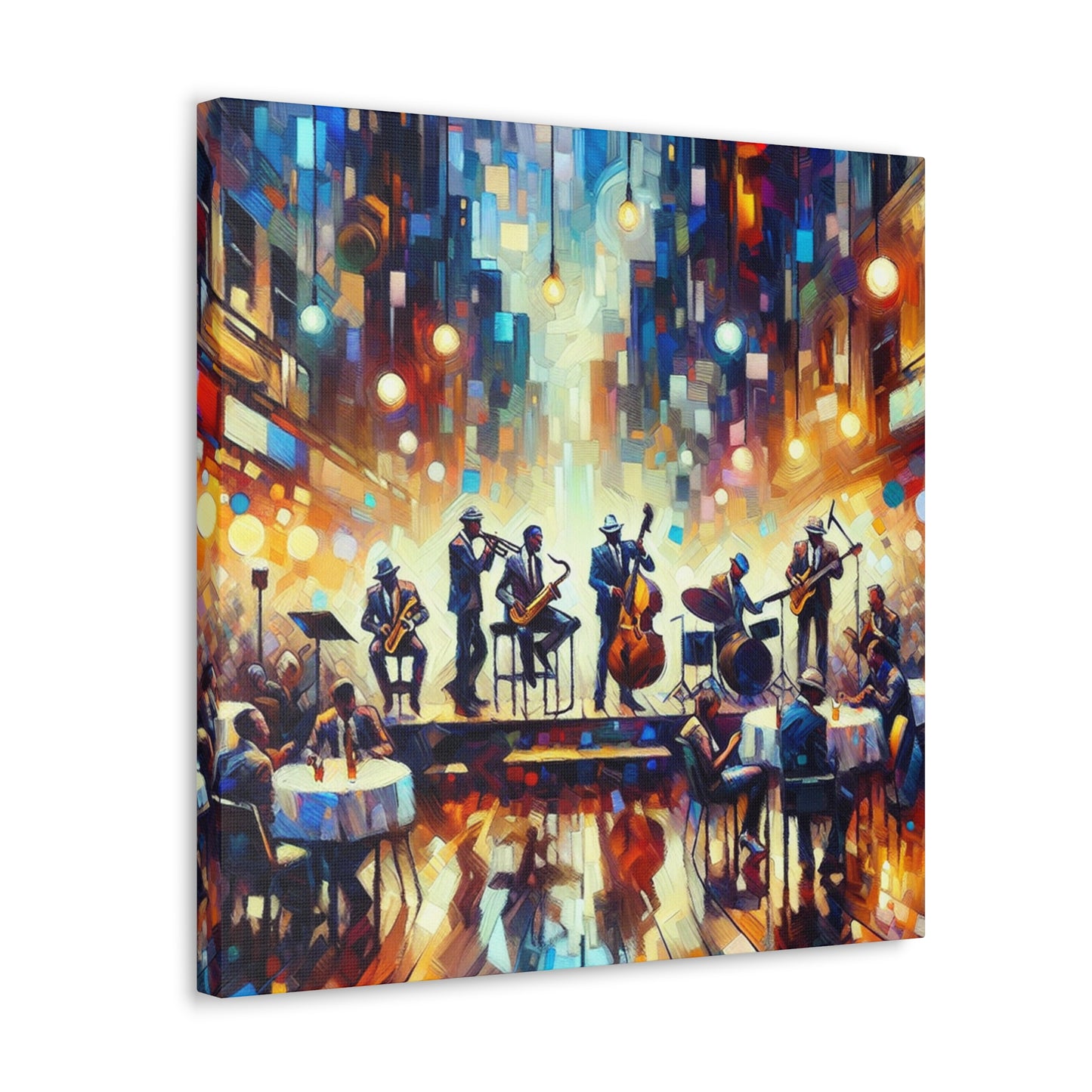 "Lively Rhythms of Jazz" - Canvas