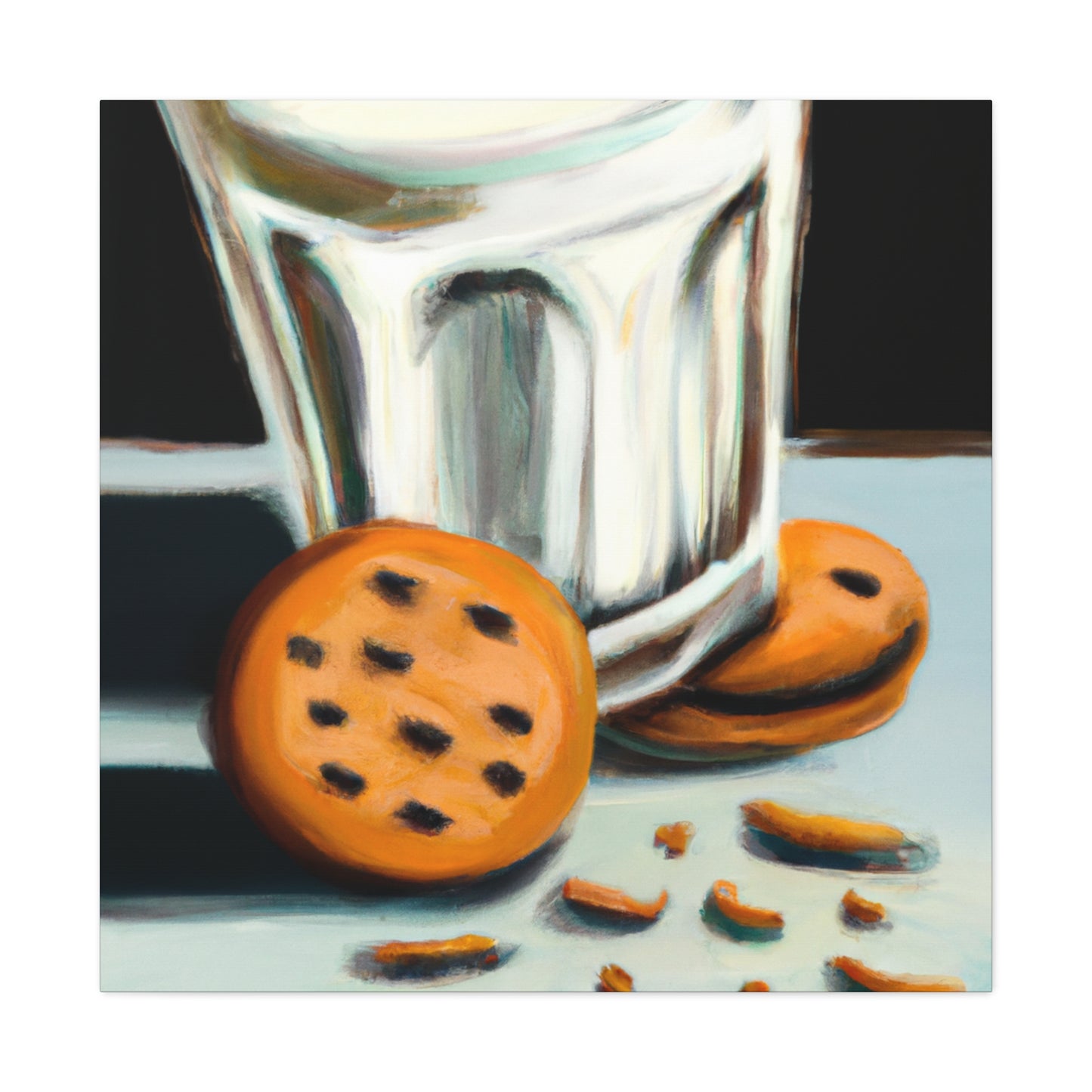 "Milk and Cookie Dreams" - Canvas