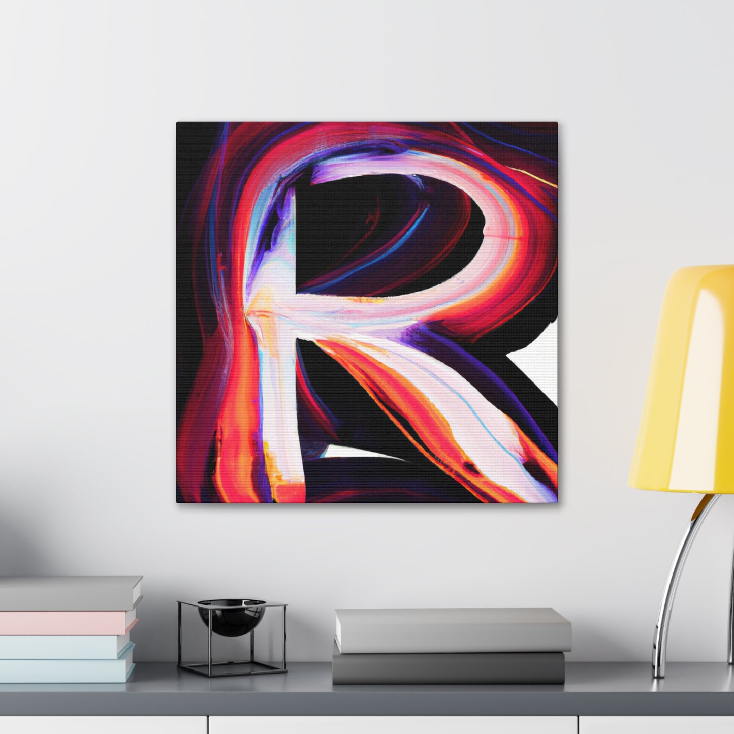 "R Verified Realism" - Canvas