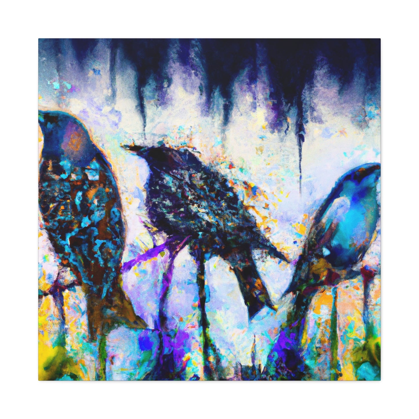 "Our Feathered Friends" - Canvas