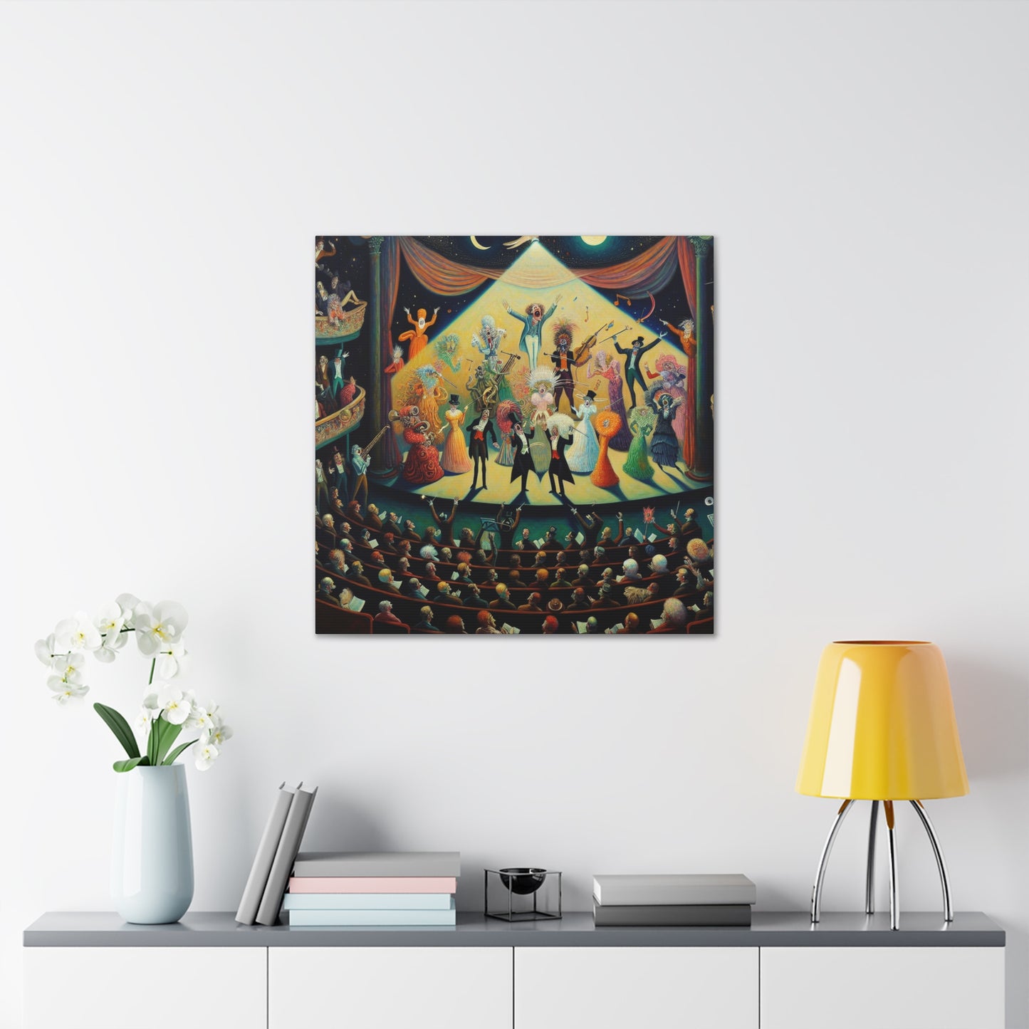 Divine Symphony Drama - Canvas