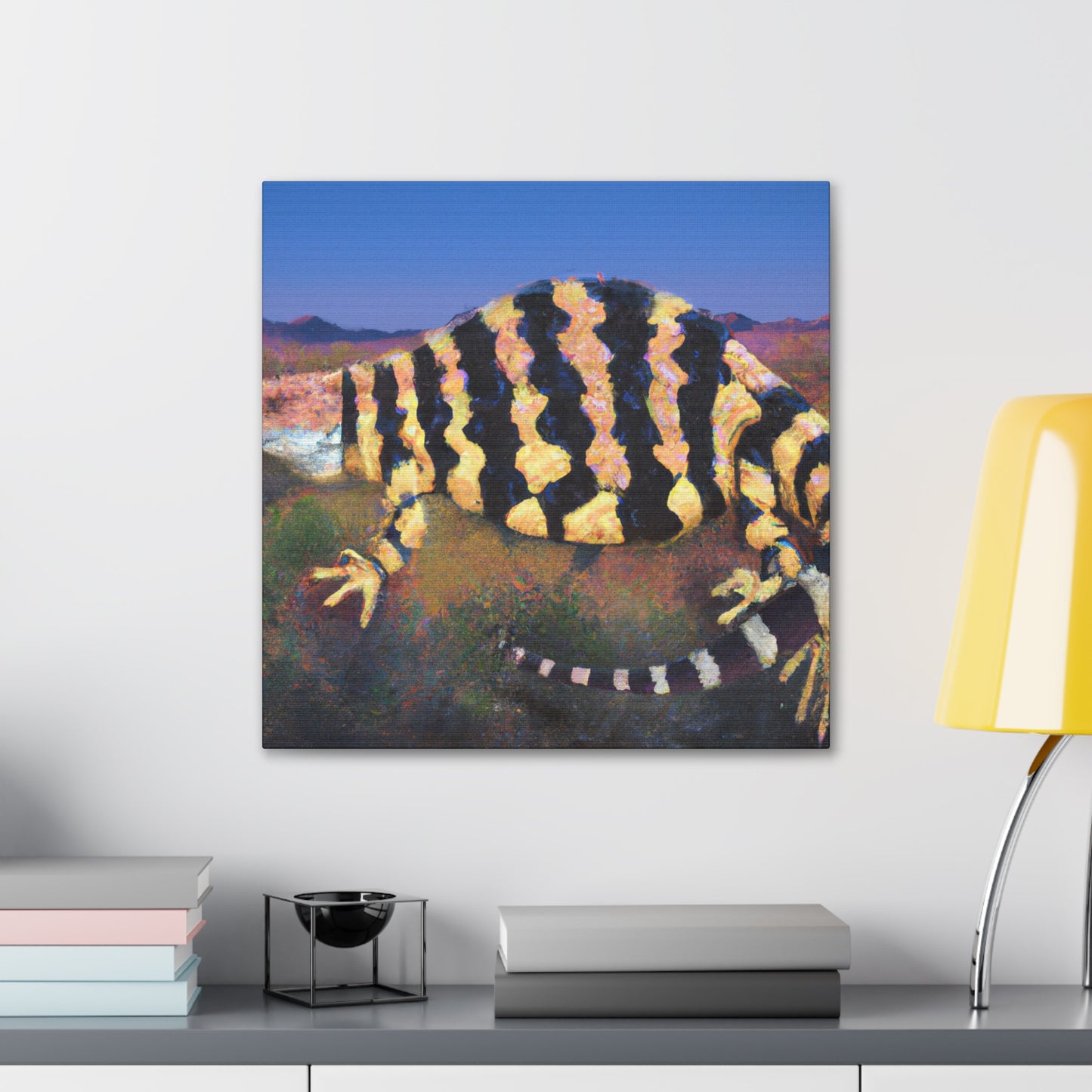 Gila Monster Surrealism - Canvas