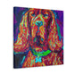 "Irish Setter Impressionism" - Canvas