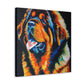 "Tibetan Mastiff, Realism" - Canvas