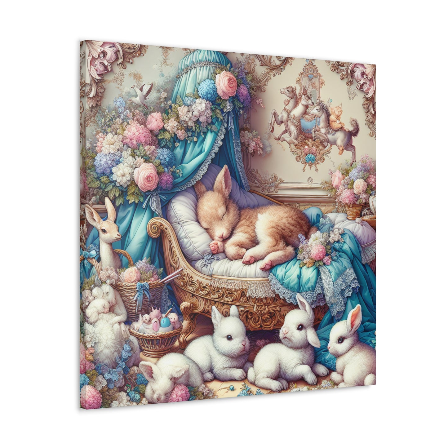 Dreaming Fauna Paradise - Canvas