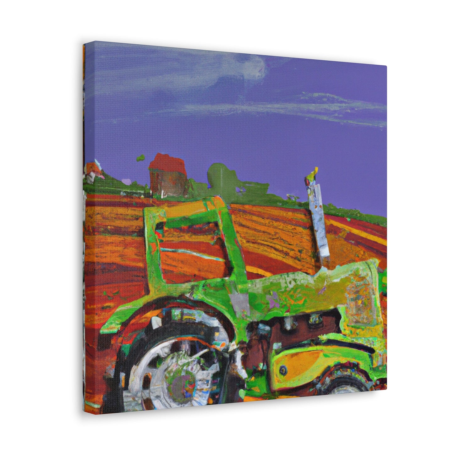 Tractor in the Heavens - Canvas