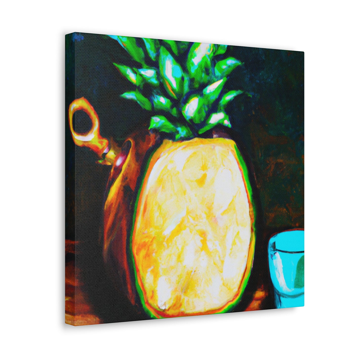 "Pineapple Dream Journey" - Canvas