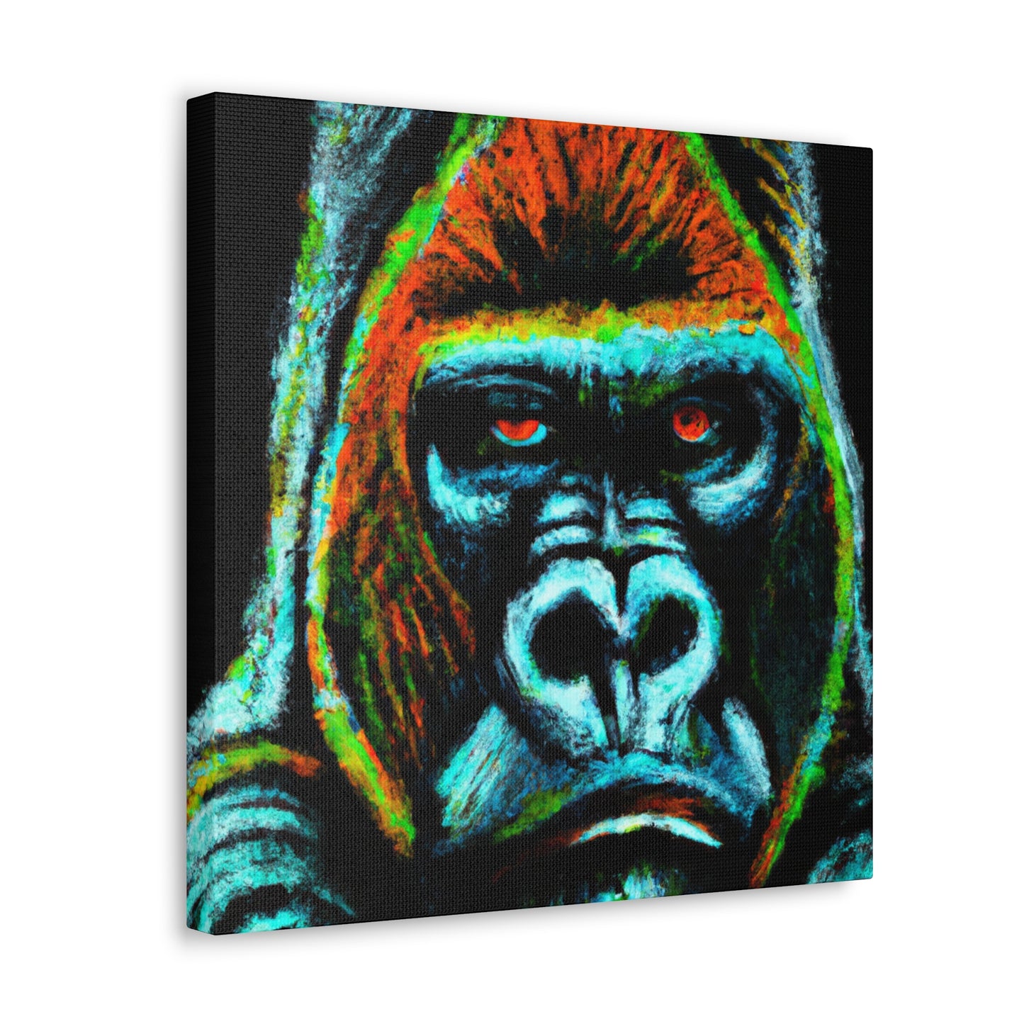 "Gorilla in the Wilderness" - Canvas