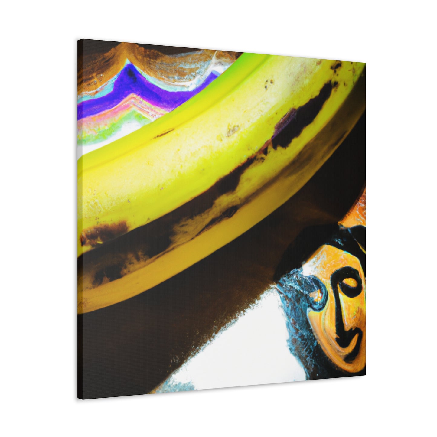 Banana Folk Splendor - Canvas